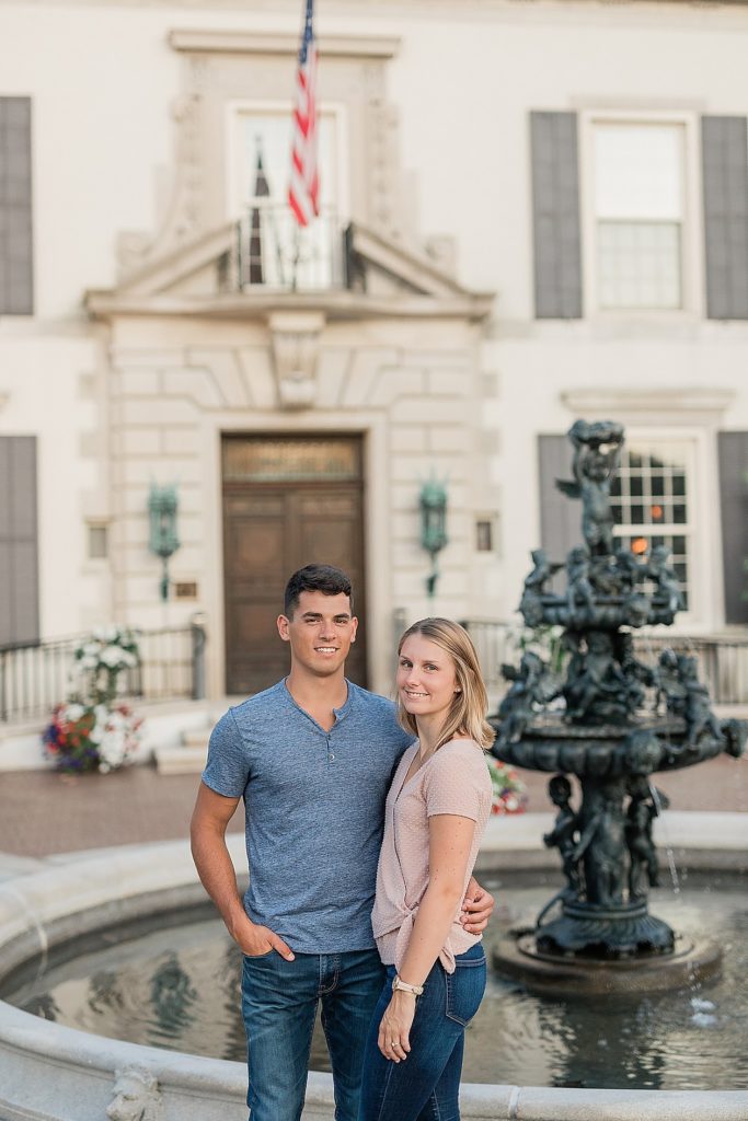The War Memorial | Elise and Jake Edsel and Eleanor Ford House engagement by Morgan Diane Photography