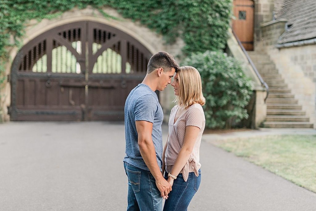 Grosse Pointe Shores | Elise and Jake Edsel and Eleanor Ford House engagement by Morgan Diane Photography